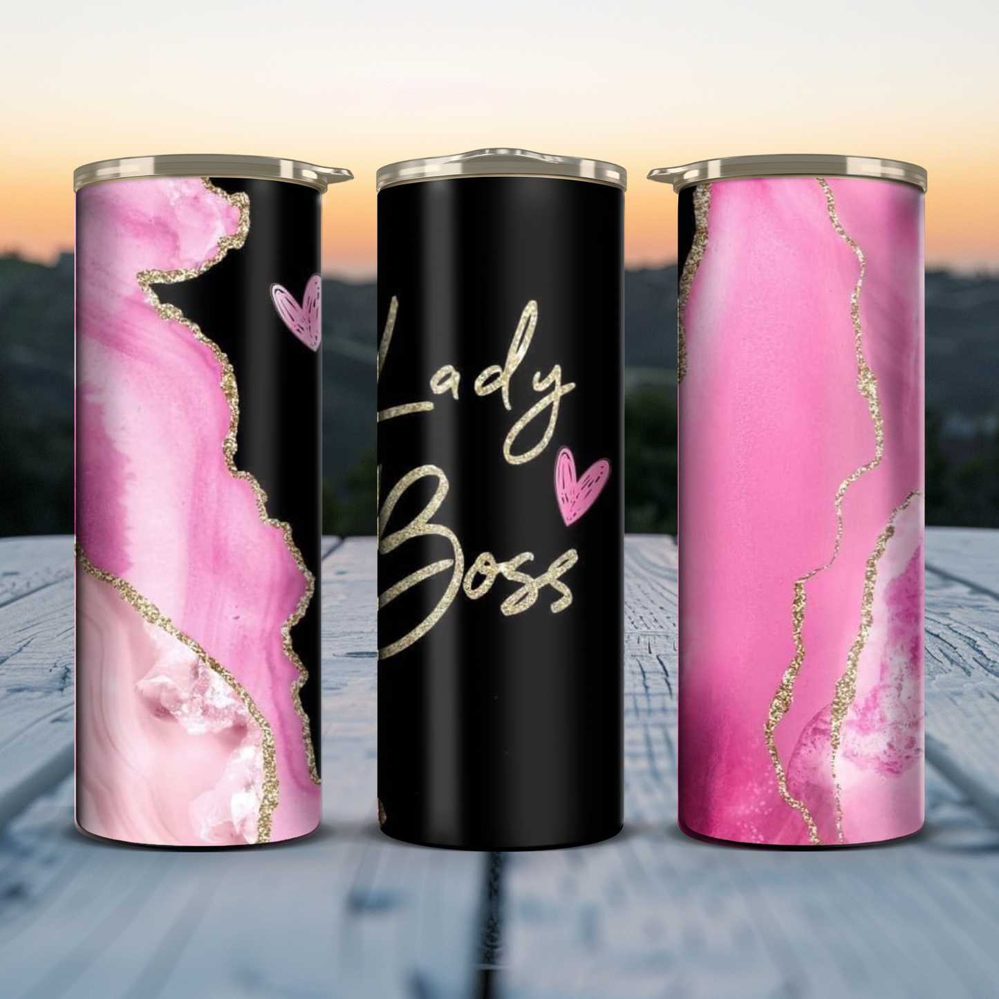 Lady Boss - Pink / Black