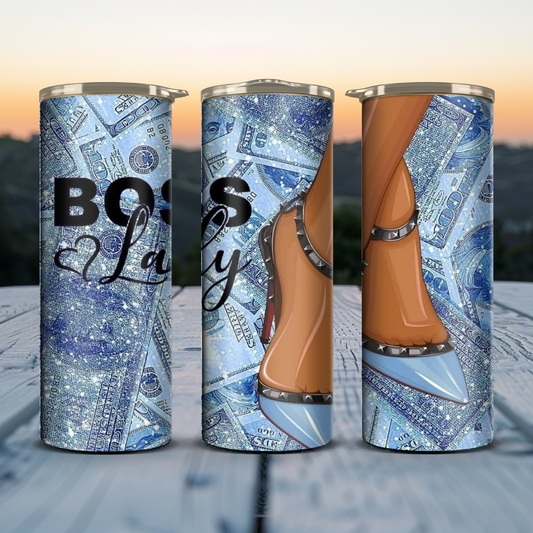 Boss Lady - Blue Shoes / Money