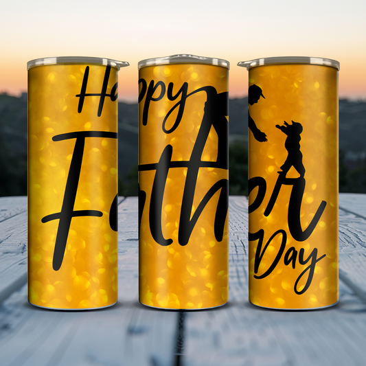 Happy Fathers Day - Gold