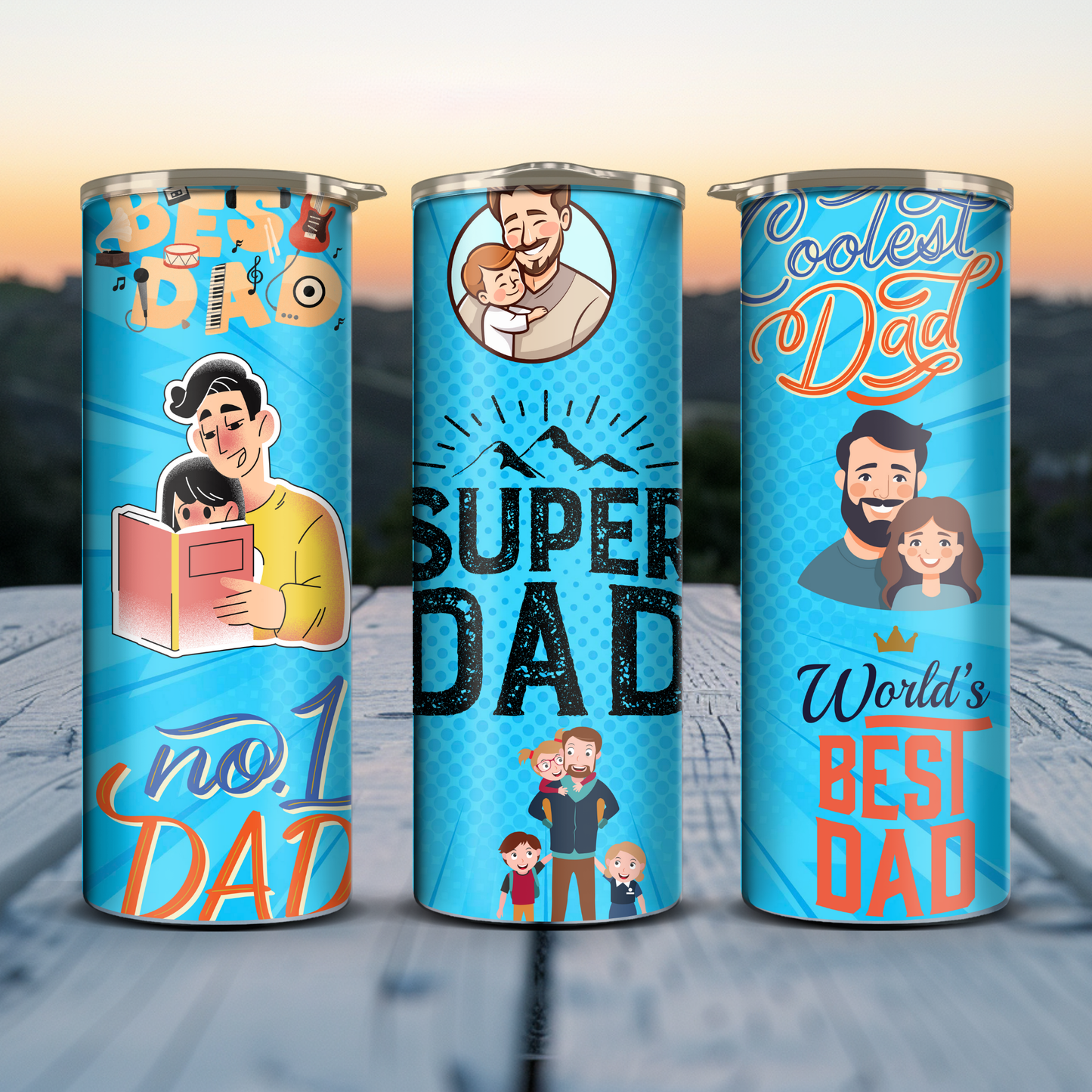 Super Dad - Blue